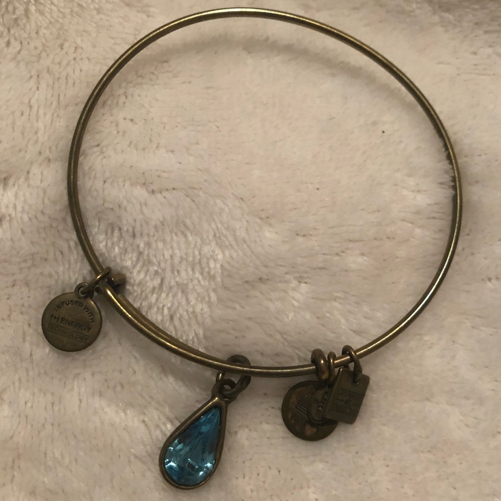 Last call! 🎉 Alex and Ani blue drop bracelet